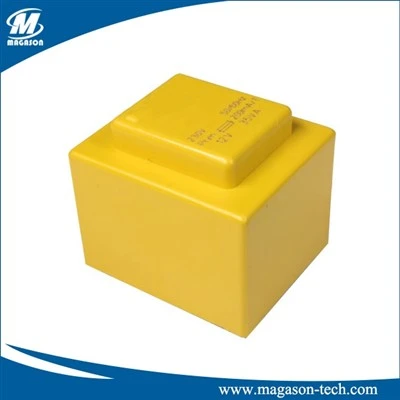 Transformador encapsulado sellado con resina epoxi